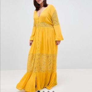 ASOS curve maxi dress